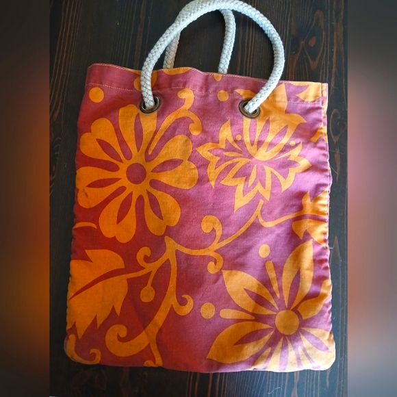 Old Navy Tote Bag With Rope Handles - Picture 1 of 4